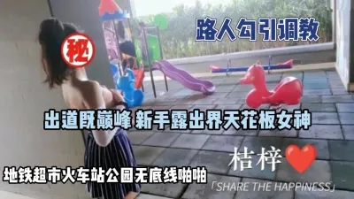 [付费] 出道既巅峰新手露出天花板各种场合无底线啪啪（强行约啪看简阶）