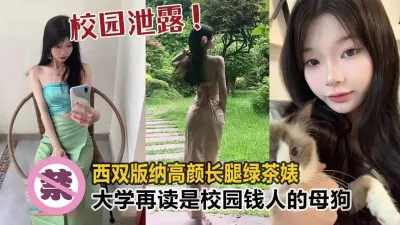 [付费] 西双版纳高颜值绿茶婊富人的胯下玩物母狗调教『狠货高科技看简阶』