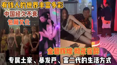 [付费] 中国经久不坏包间文化！有钱人的世界丰富多彩『狠货高科技看简阶』