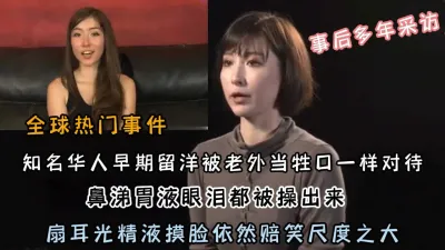 [付费] 震惊全球热门事件！知名艺术家未成名前遭受老外非人待遇