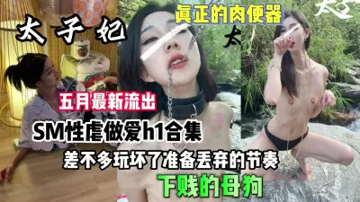 [付费] SM性虐做爱合集！母狗太子妃各种露脸调教差不多丢【狠货高科技看简阶】